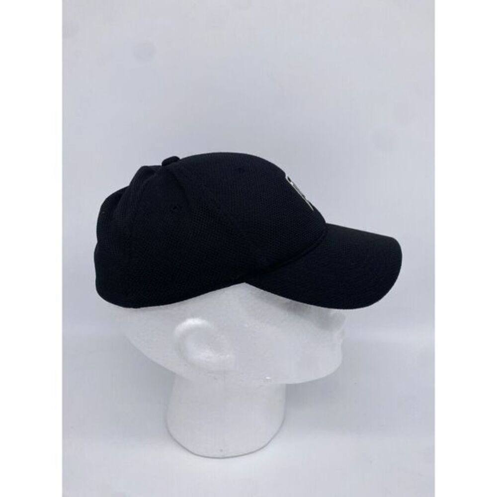 VINTAGE Nike Fitted Hat Mens Medium/Large Black Golf Tiger Woods TW Mesh Cap - Picture 6 of 9